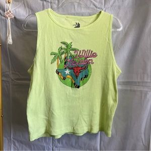 Willie Nelson Ribbed Tank